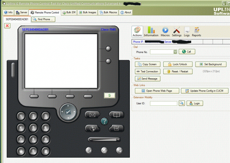 Uplinx Phone Tool