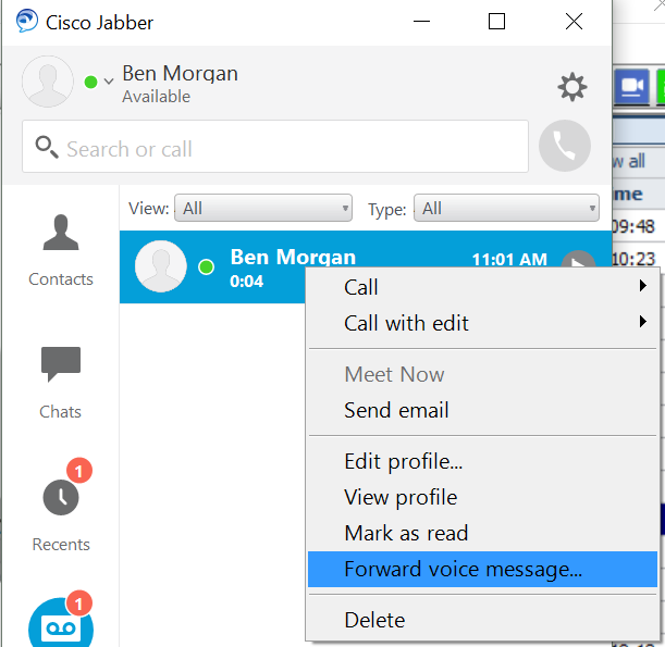 jabber client for mac voicemail ports